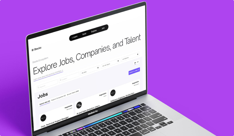 Stacks Job Portal